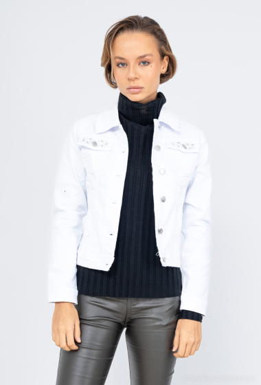 Großhändler MILA PREMIUM - Jacke aus Stretch-Baumwolle