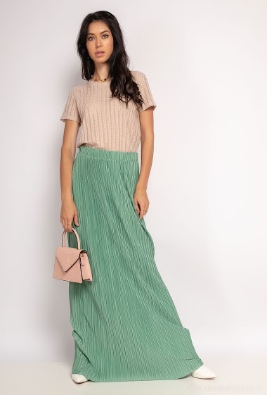 Wholesaler Miliana - Pleated maxi skirt
