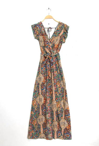 Wholesaler MISS SARA - Dress with a halter top
