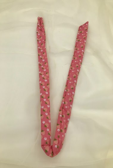 Wholesaler MILLE ET UNE ETOILES - Wire headband with strawberry pattern