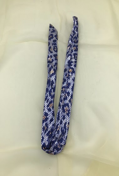 Wholesaler MILLE ET UNE ETOILES - Shiny wire headband with leopard print