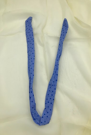 Wholesaler MILLE ET UNE ETOILES - Jeans coloured wire headband with stars