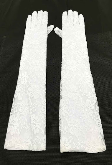 Wholesaler MILLE ET UNE ETOILES - Lace wedding glove