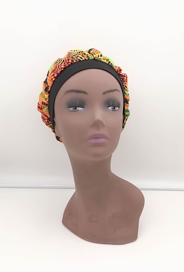 Wholesaler MILLE ET UNE ETOILES - Sleep cap with African design