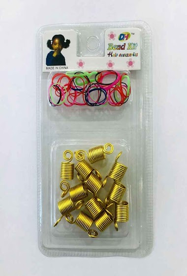 Wholesaler MILLE ET UNE ETOILES - Beads, hair rings, spiral end spring