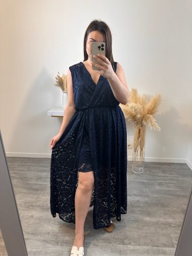 Wholesaler Mily - plus size dress playsuit