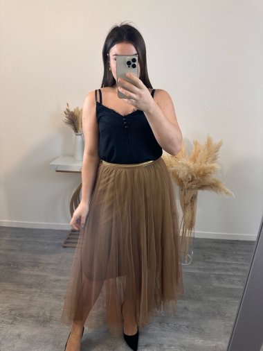 Wholesaler Mily - TULLE SKIRT WITH GOLD