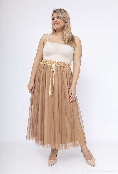 Grossiste Mily - JUPE TULLE GRANDE TAILLE