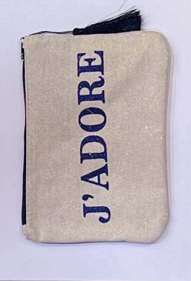 Wholesaler Mily - pocket with inscription