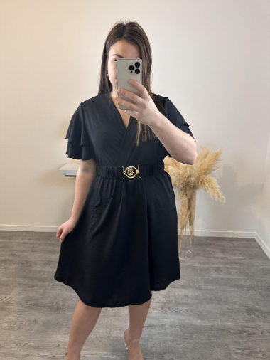Wholesaler Mily - Short dress with belt