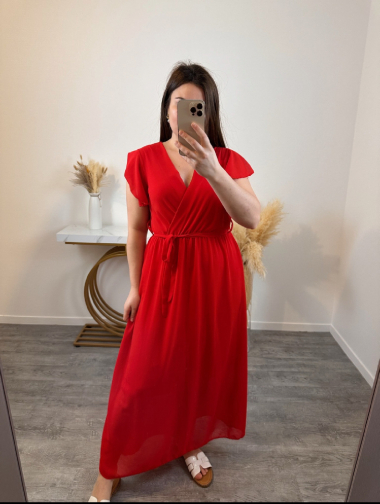 Wholesaler Mily - long plain dress
