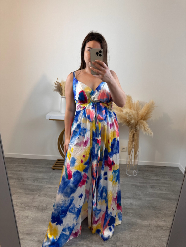 Wholesaler Mily - long printed dresses