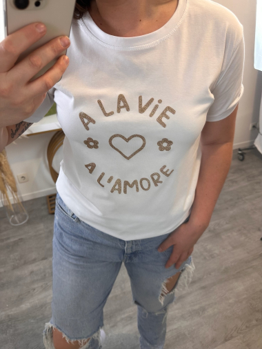 Mayorista Mily - camiseta de leopardo de amor