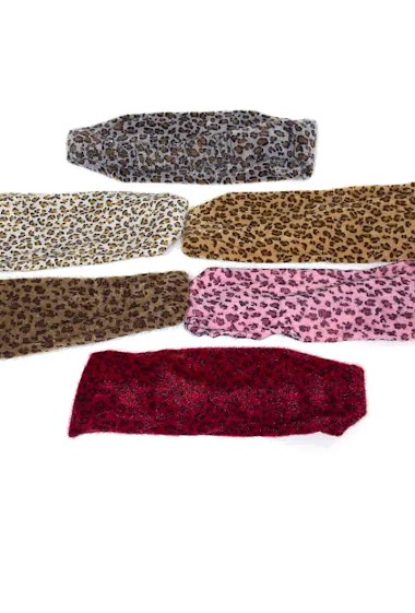 Leopard headband