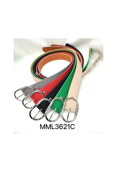 Wholesaler MIMILI - Oval buckle belt