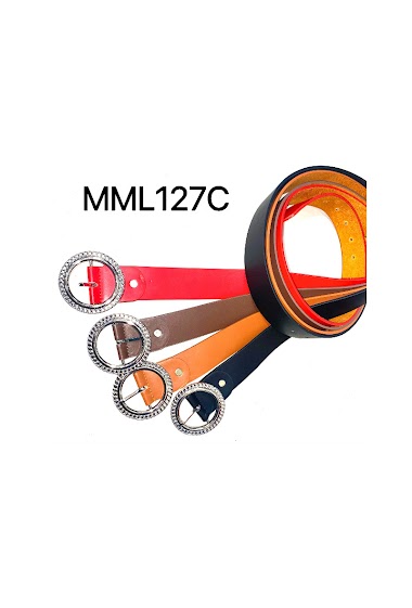 Wholesaler MIMILI - Round buckle belt