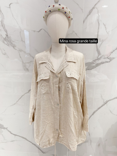 Wholesaler MINA ROSA Grande Taille - shirt