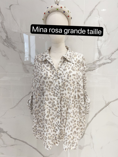 Großhändler MINA ROSA Grande Taille - Hemd