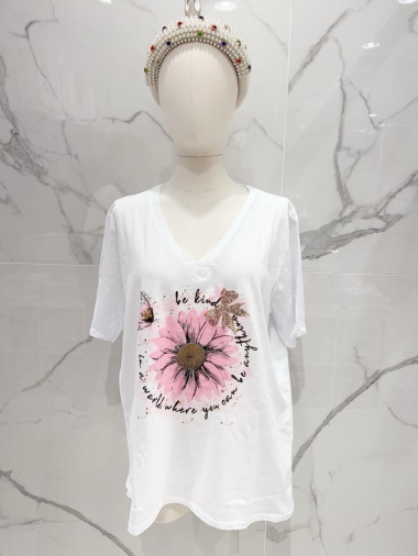 Wholesaler MINA ROSA Grande Taille - T-shirt