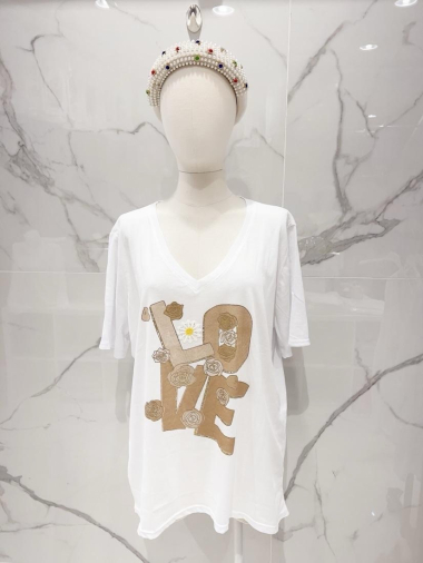 Grossiste MINA ROSA Grande Taille - t-shirt