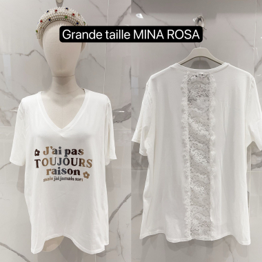 Mayorista MINA ROSA Grande Taille - Camiseta