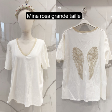Wholesaler MINA ROSA Grande Taille - top