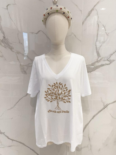 Wholesaler MINA ROSA Grande Taille - T-shirt