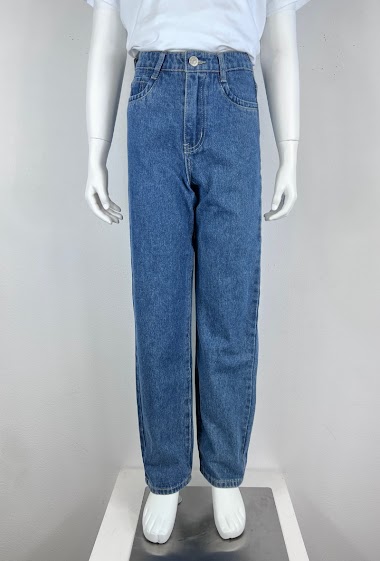Wholesaler Mini Mignon Paris - High waist straight jeans