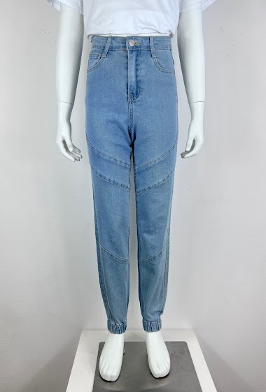 Wholesaler Mini Mignon Paris - Tapered jeans for girls