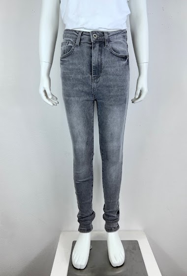 Mayoristas Mini Mignon Paris - High waist skinny jeans for girls
