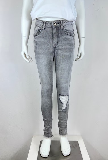 Wholesaler Mini Mignon Paris - High waist skinny jeans