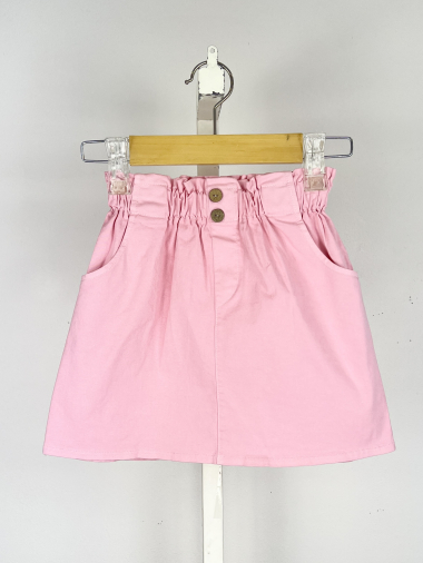 Mayorista Mini Mignon Paris - Falda de algodón para niña