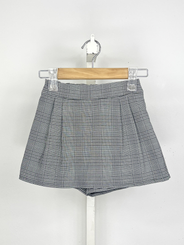 Wholesaler Mini Mignon Paris - Patterned pleated short skirt
