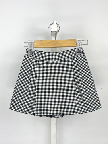 Wholesaler Mini Mignon Paris - Patterned pleated short skirt