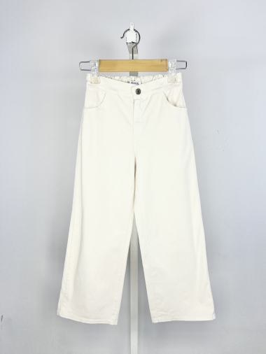 Wholesaler Mini Mignon Paris - Loose, light cotton pants for girls