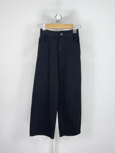 Wholesaler Mini Mignon Paris - Wide color jeans with pockets