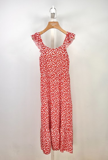 Wholesalers Mini Mignon Paris - Long floral dress