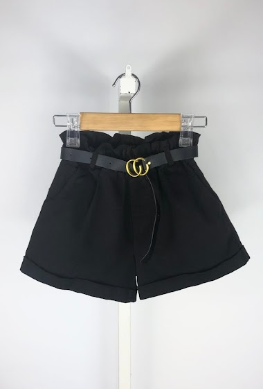 Grossiste Mini Mignon Paris - Short avec ceinture