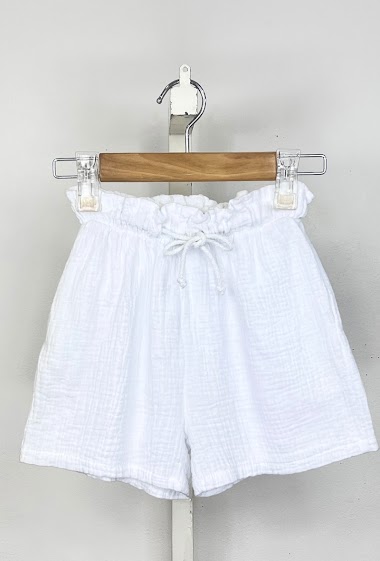 Wholesaler Mini Mignon Paris - Cotton gauze shorts