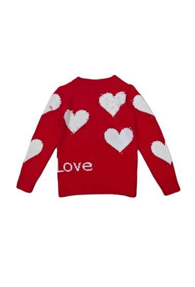 Wholesaler Mini Pomme - Knit sweater for Christmas