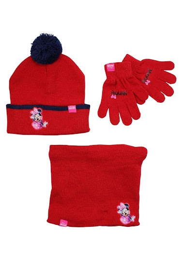 Wholesaler Minnie - Minnie Glove Hat Nack warmer
