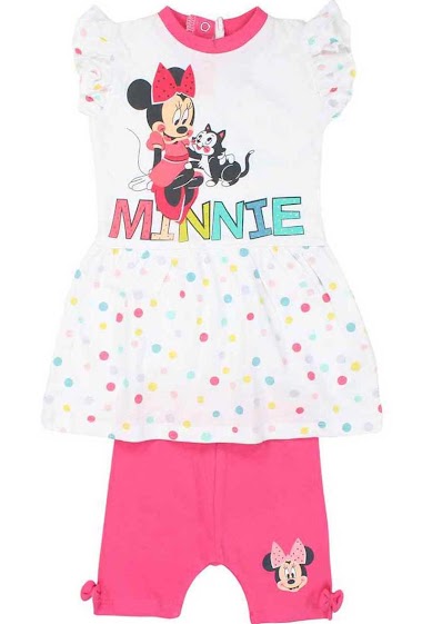 Grossiste Minnie - Ensemble sur cintre bébé Minnie