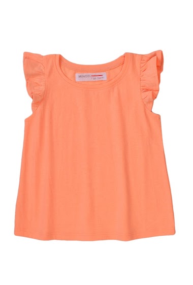 Wholesaler Minoti - Girls orange basic vest
