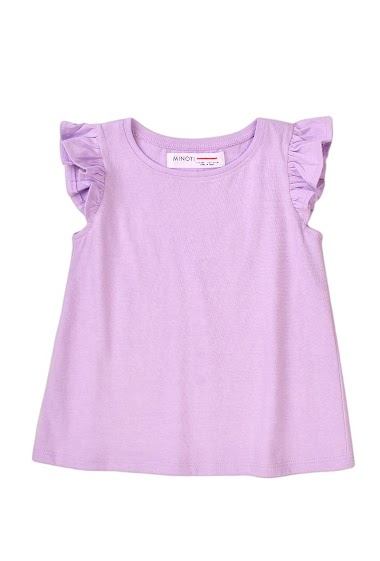 Wholesaler Minoti - Girls basic lilac vest