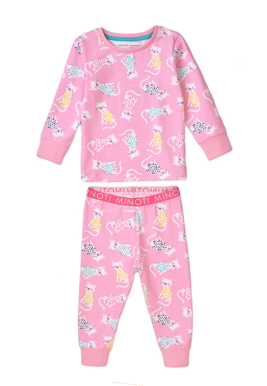 Wholesaler Minoti - 2pcs long pajamas set MINOTI