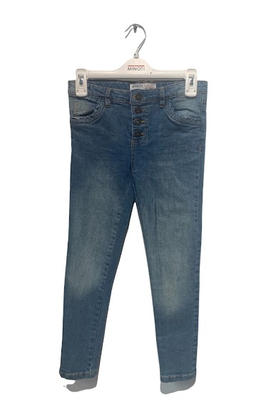 Wholesaler Minoti - Denim jean with buttons MINOTI