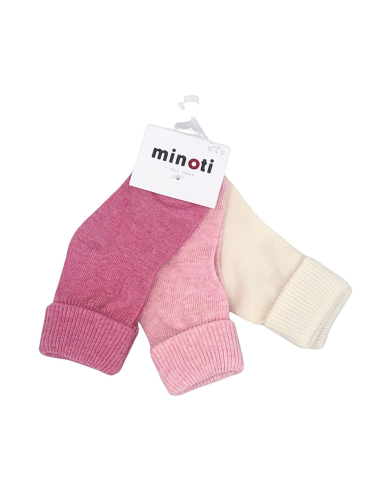 Wholesaler Minoti - 3 pack girls non slip socks