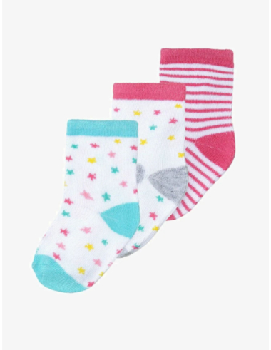 Wholesaler Minoti - 3 pack girls socks