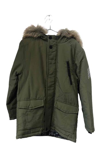Parka coat with fur MINOTI