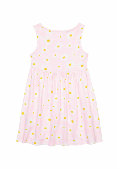 Großhändler Minoti - Kleid mit Gänseblümchen-Print